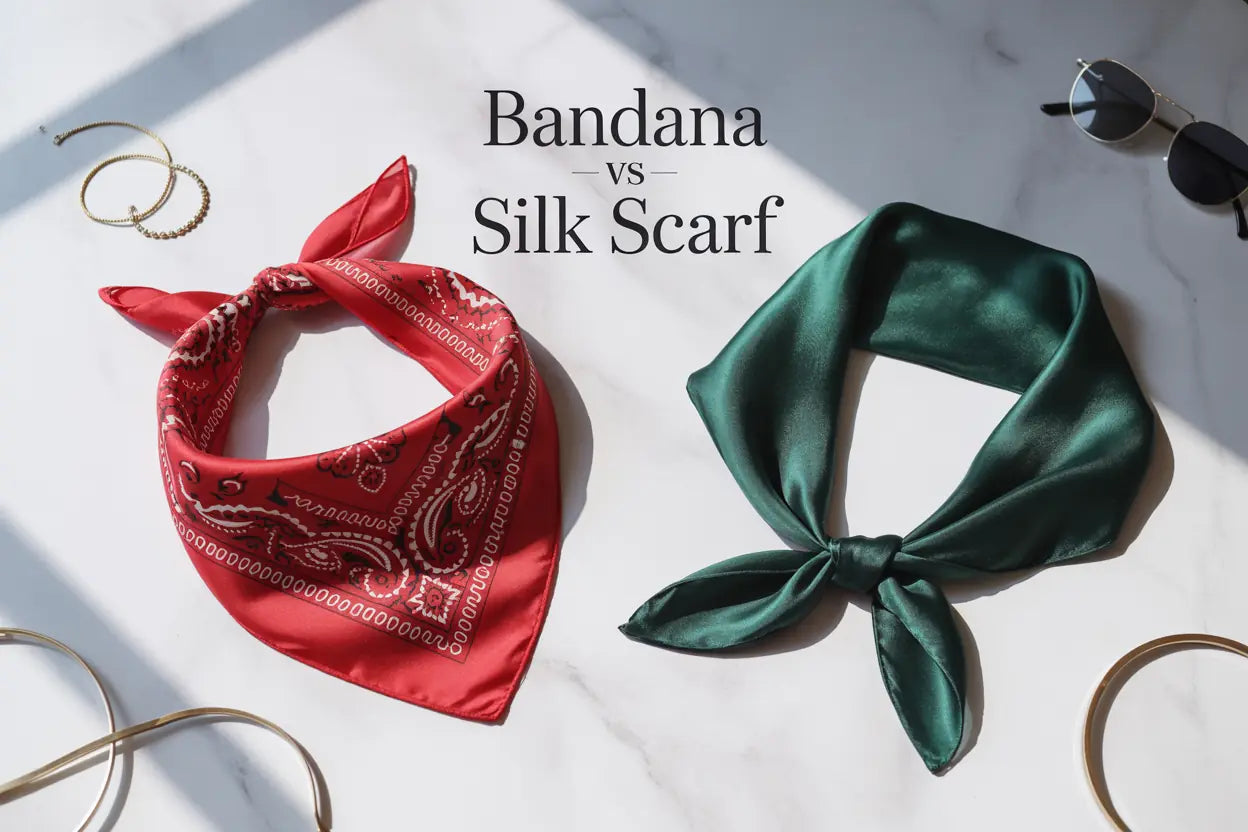 A Silk Bandana or a Silk Scarf? What Should I Wear!?!