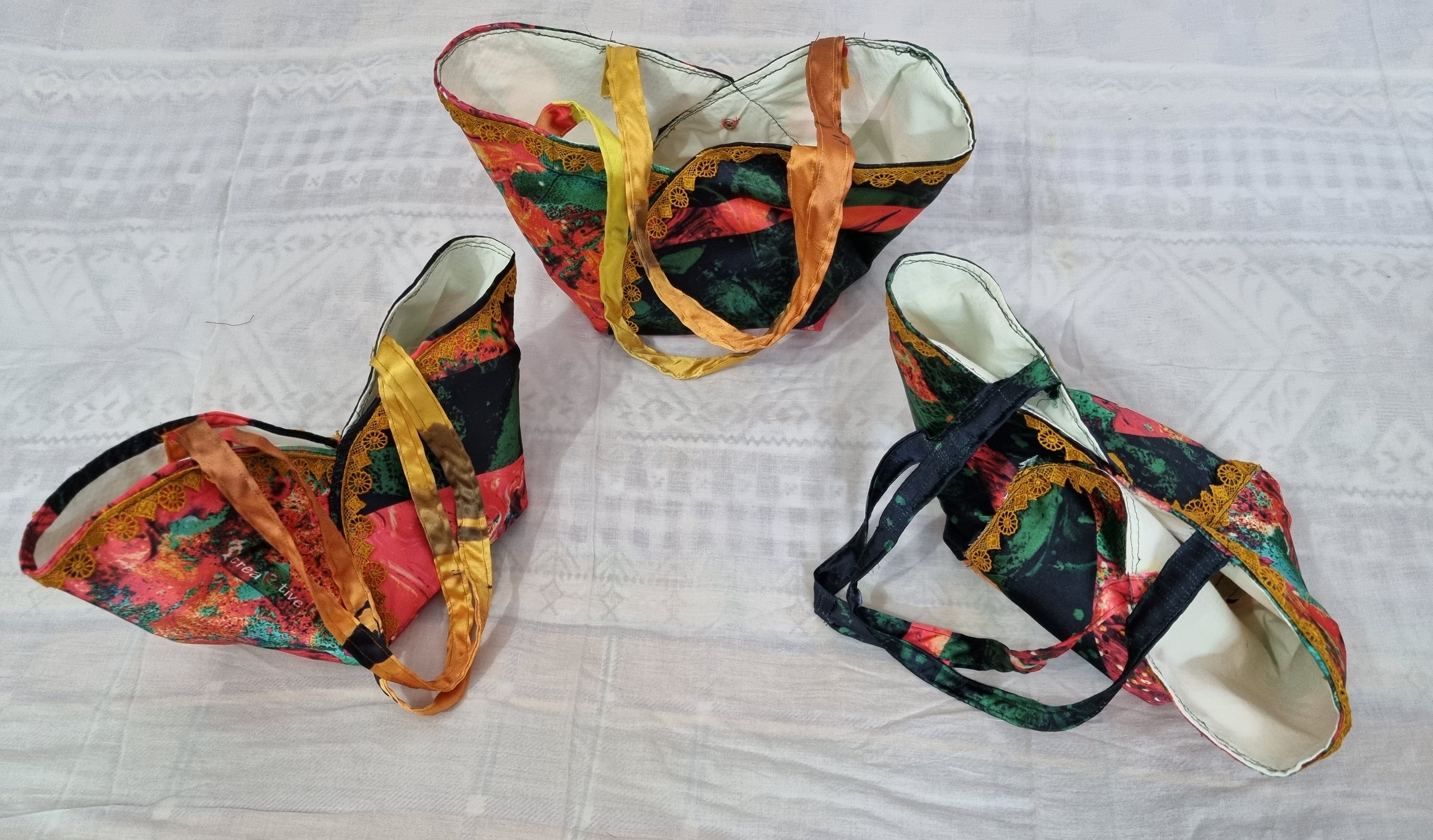 PSYCHEDELIC FOREST (1) Artisan Bag