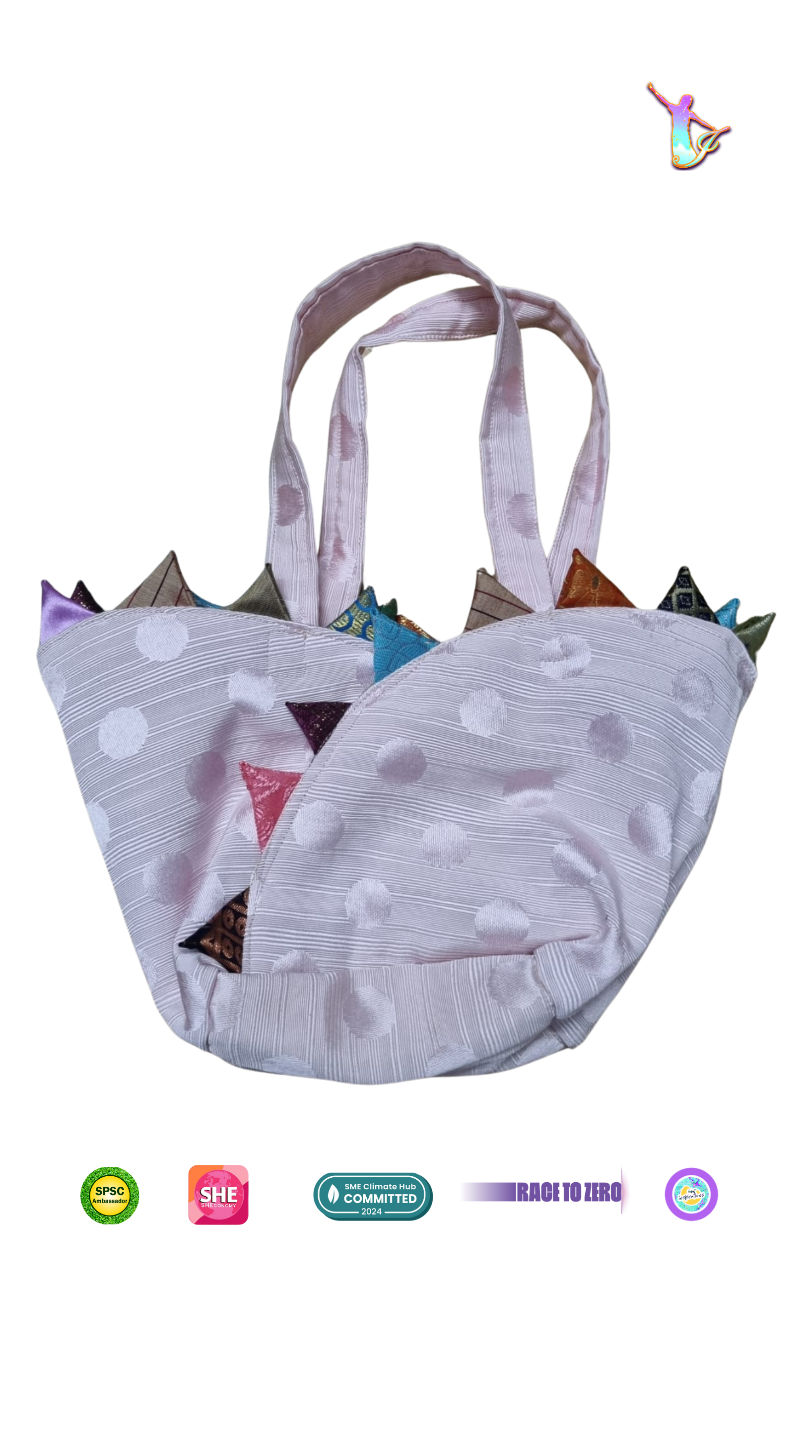 PINK STARS Artisan Bag