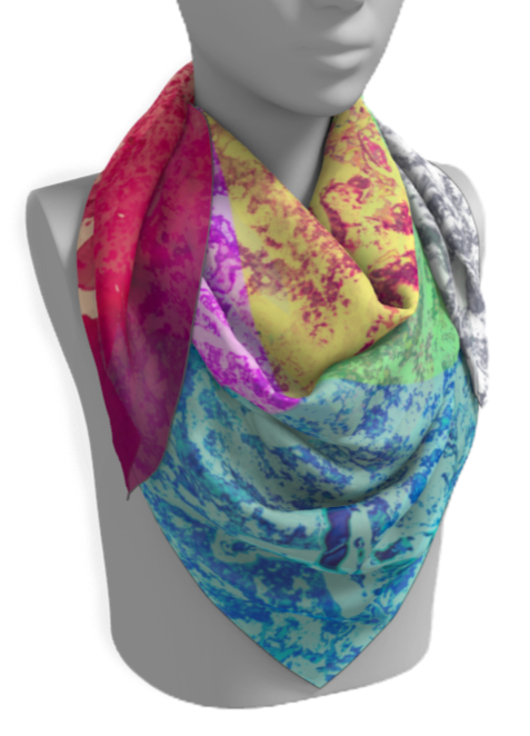 9 GEMS Designer Scarf For Ladies