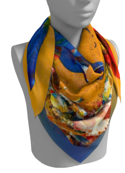 ALICE IN WONDERWORLD Artistic Design Scarf