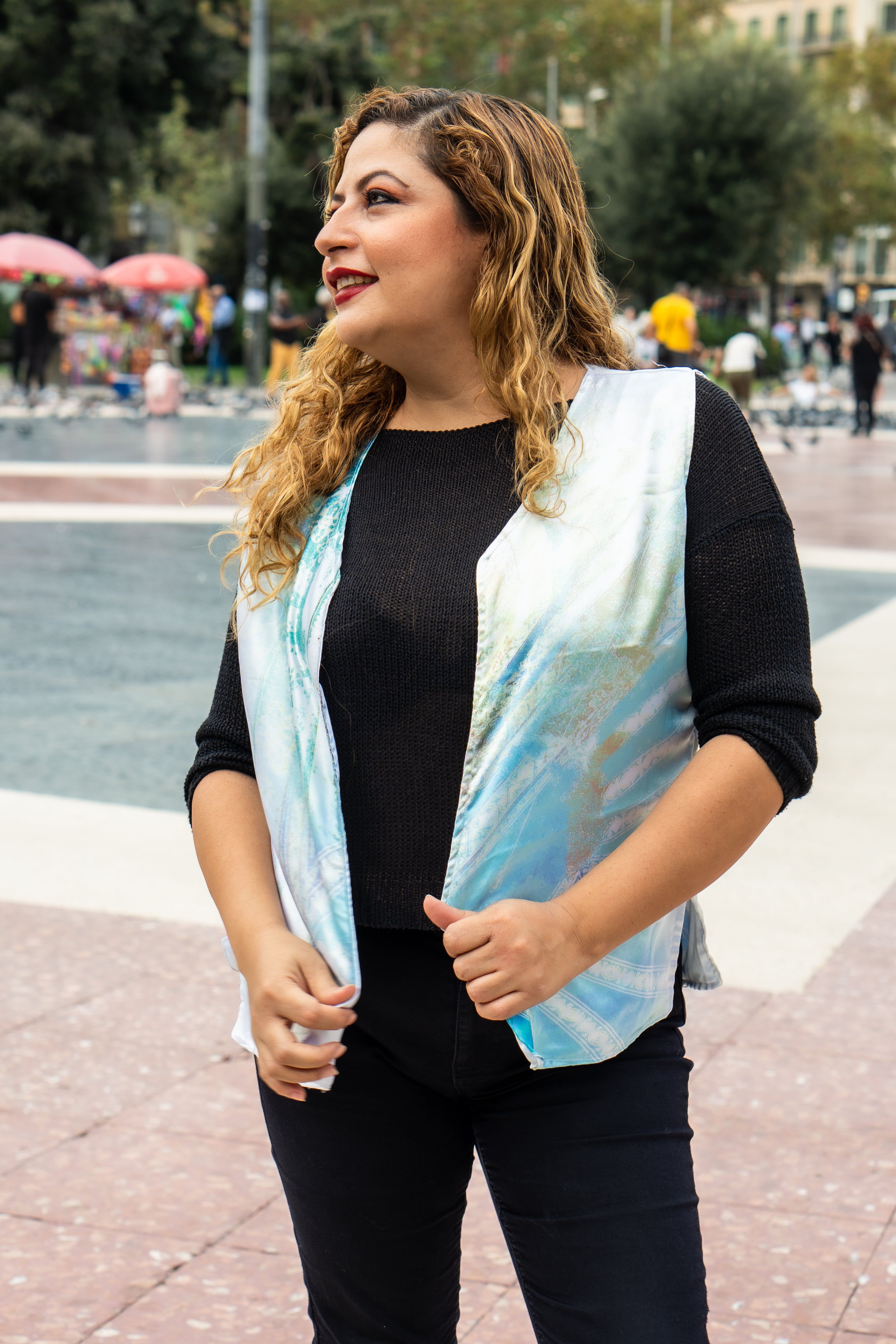 COLOR SPIRAL Artistic Women´s Vest