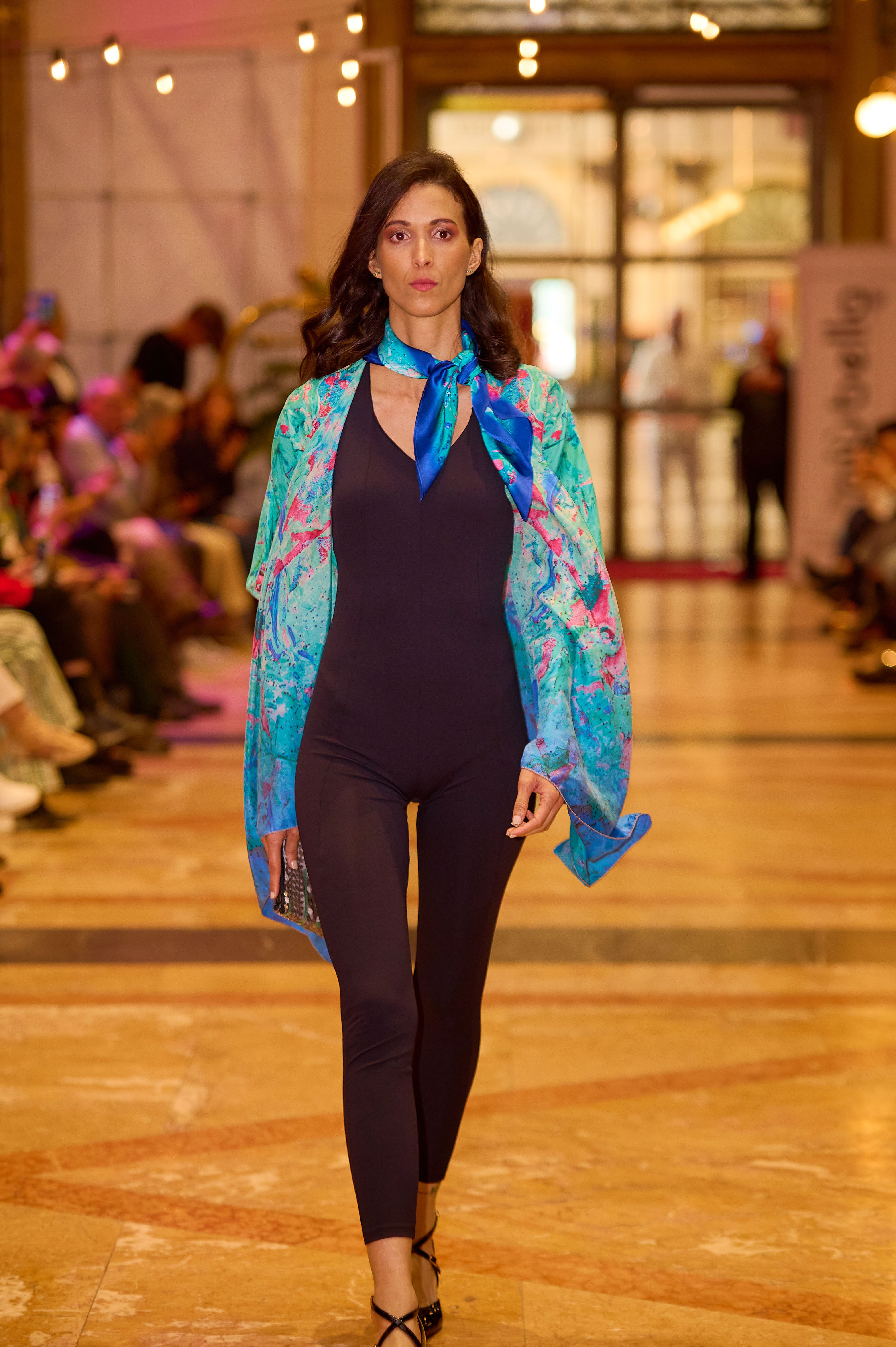 SERENITY (TURQUOISE) Luxury Art Apparel