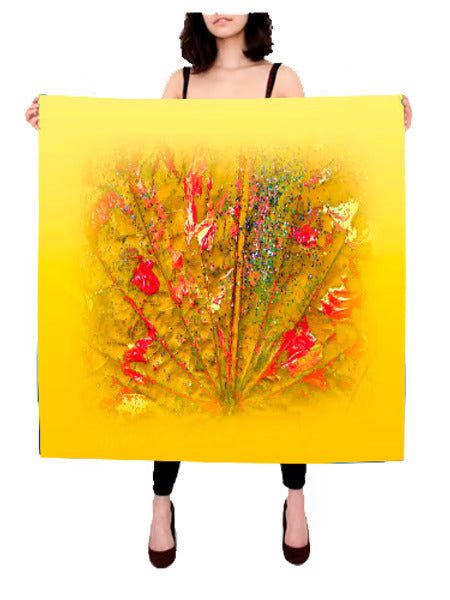 FALL INTO FALL Artistic Design Scarf