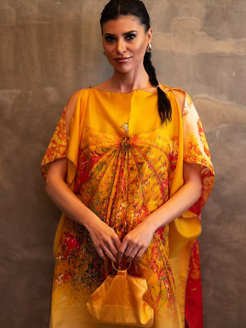 FALL INTO FALL Artistic Design Scarf