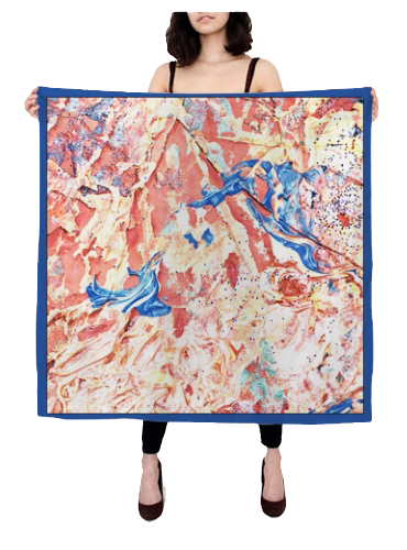 HARBINGER OF SUCCESS Artistic Design Scarf