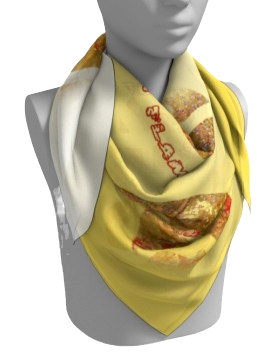 KEEP YOUR FLAME ALIVE Artistic Design Scarf