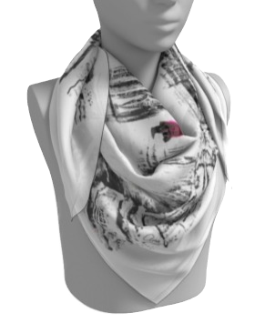 MIDDAY PRAYER HOUR Artistic Design Scarf